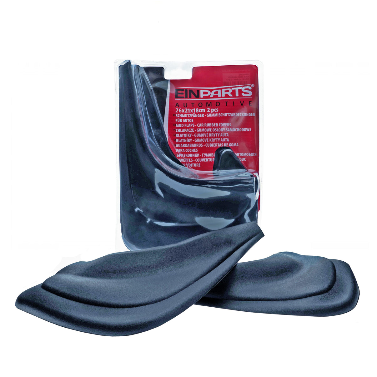 Stänkskydd – Svart – 26x21x18 cm – 2-pack