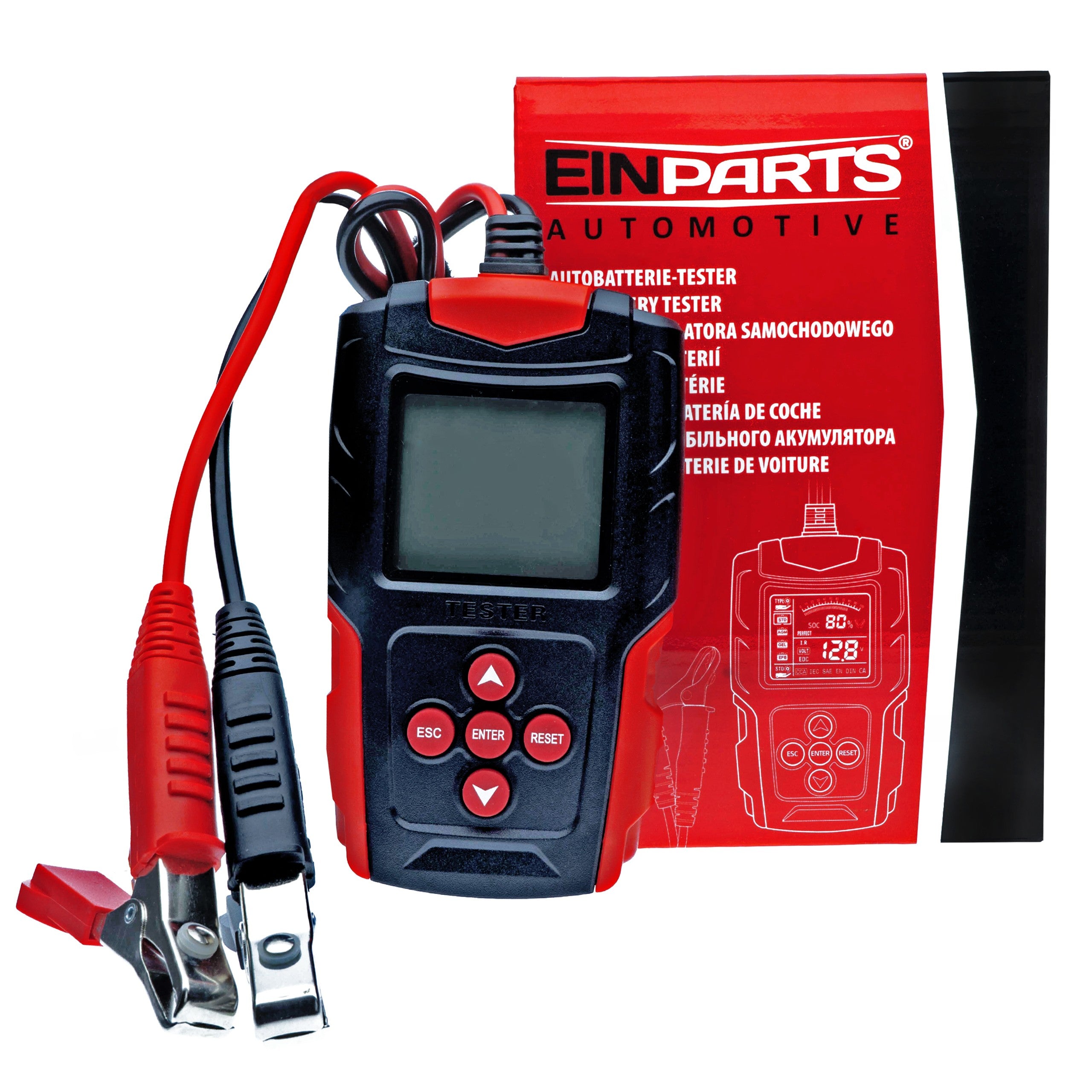 Testinstrument för bil – 12V, 24V – 152 x 90 x 35 mm