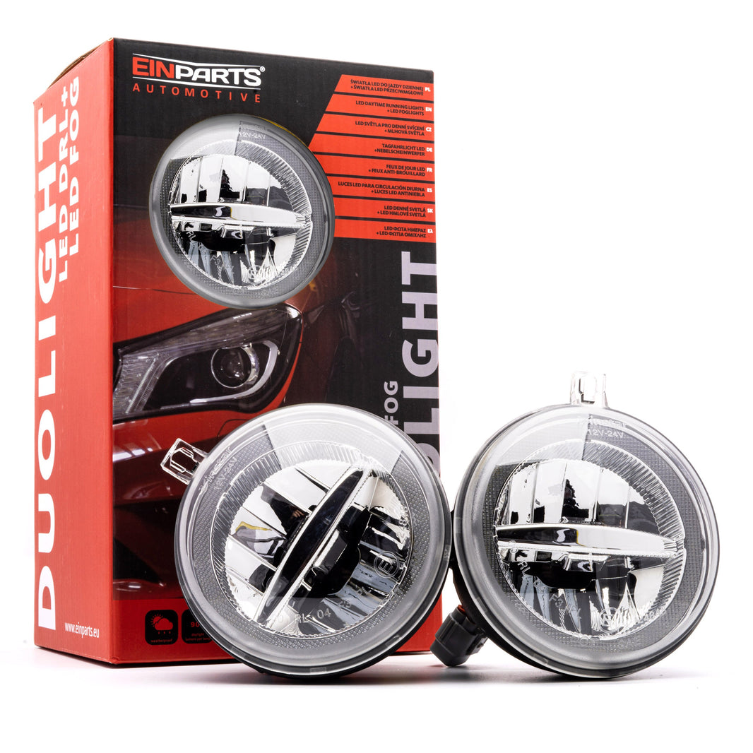 DRL- och dimljus – 6000K – 10 W – 9V - 16V