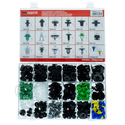 Fästclips – 460-pack