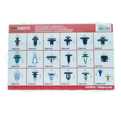 Fästclips – 460-pack