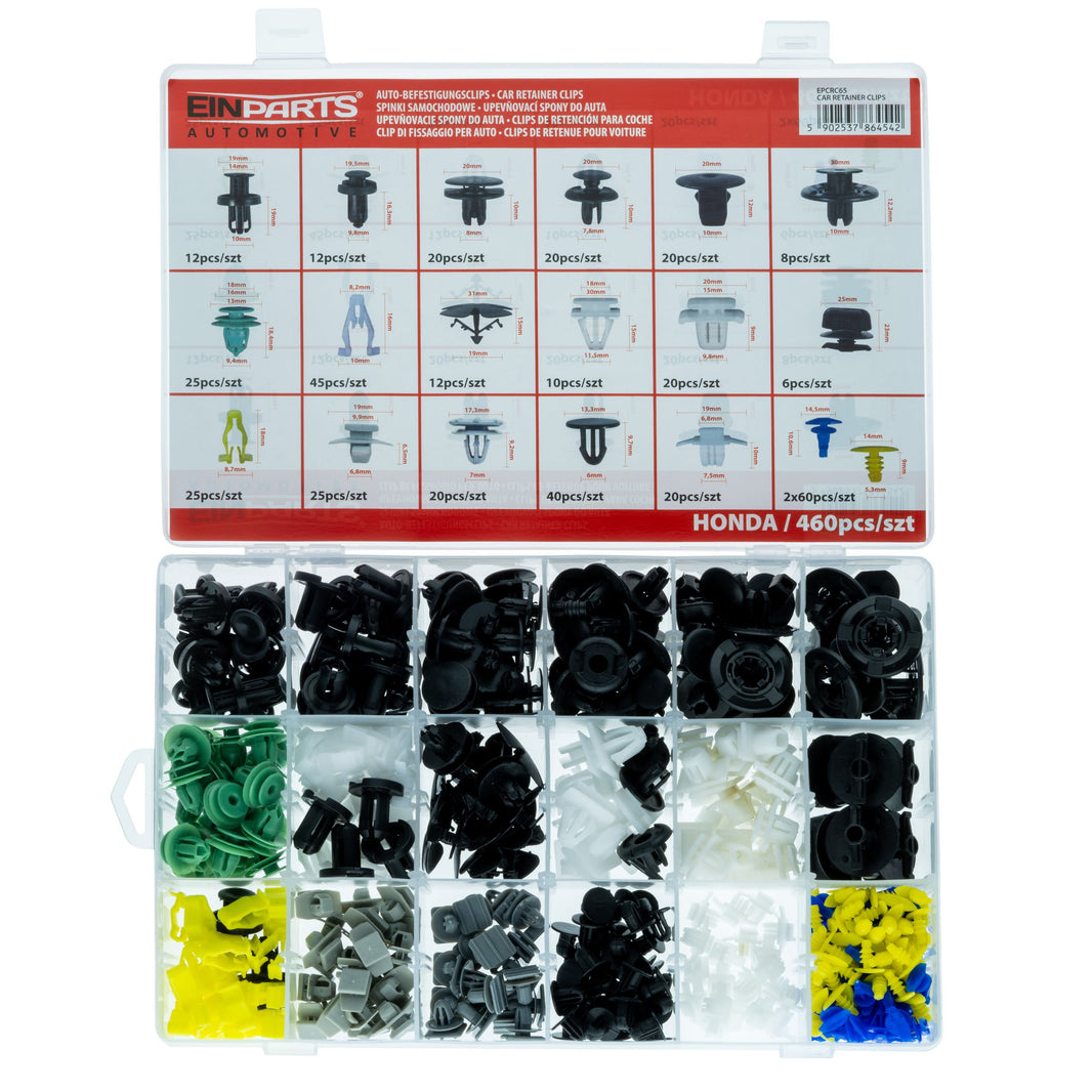 Fästclips – 460-pack