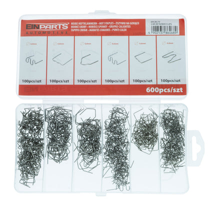 Fästclips – 600-pack