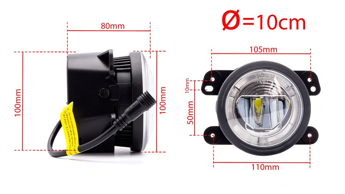DRL- och dimljus Chrysler 300C/Pt Cruiser m.fl.