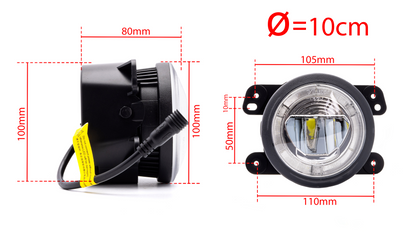 DRL- och dimljus Chrysler 300C/Pt Cruiser m.fl.