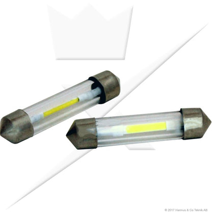 41mm – C5W LED Filament - Carlevel AB - Fordon och delar > Fordonsdelar > Belysning