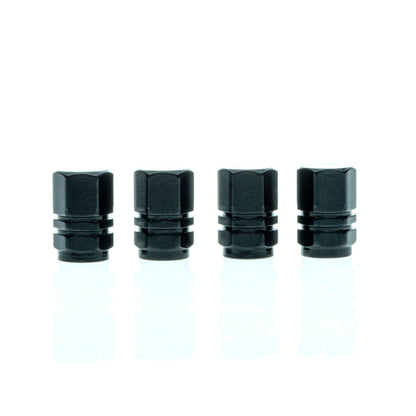 Ventilhattar – Svart – 4-pack