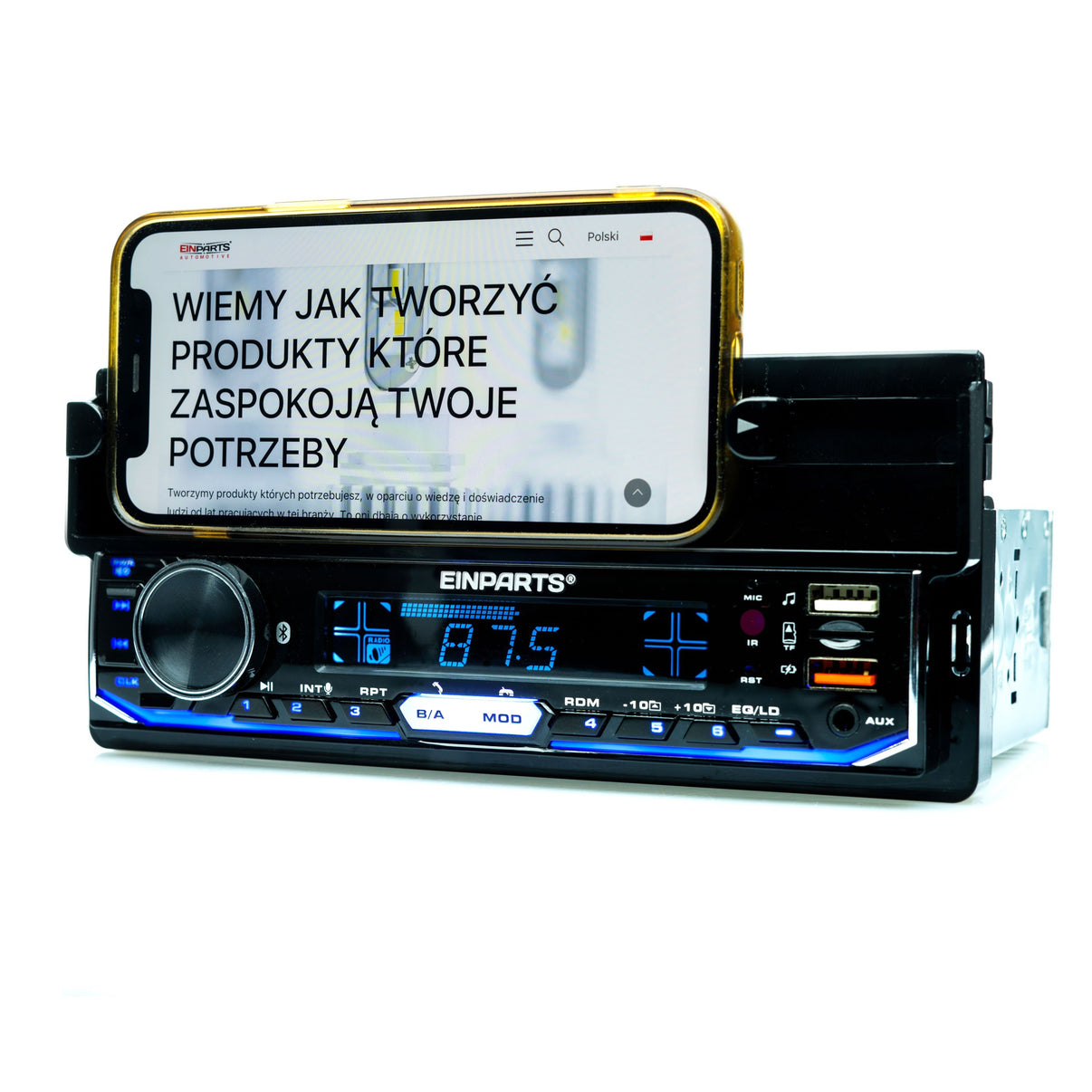 1-DIN-bilstereo
