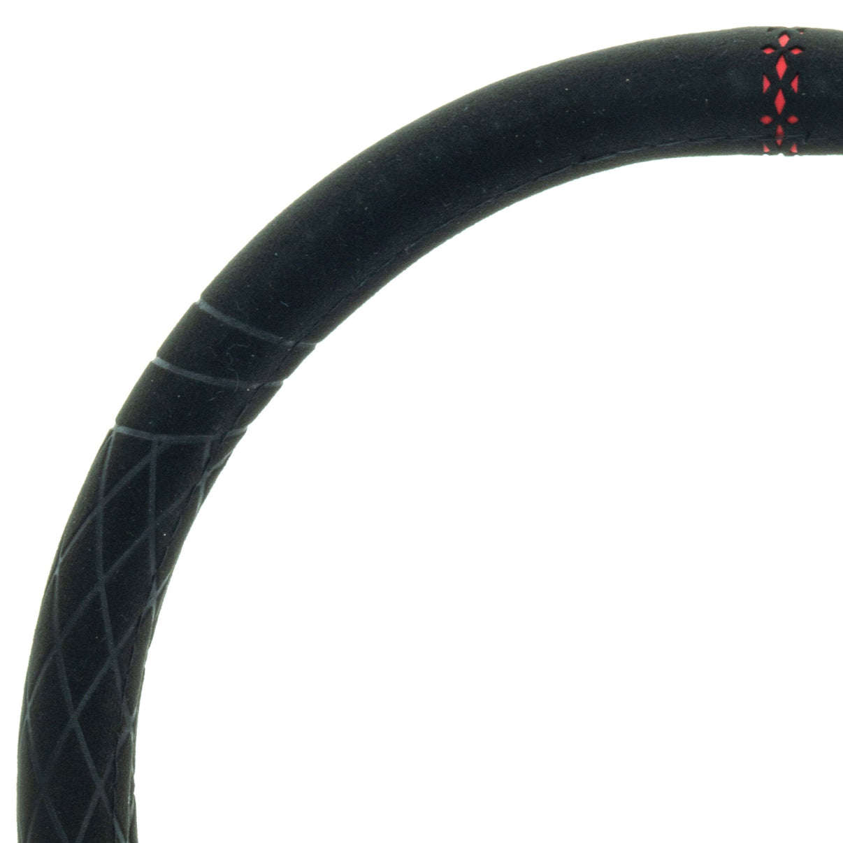 Rattskydd – Svart – Zamsz, Rattdiameter: 37-39 cm