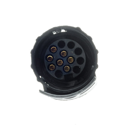 Släpvagnskontakt – Svart – 9V battery – 5,3 x 19,5 x 4 cm – Plast