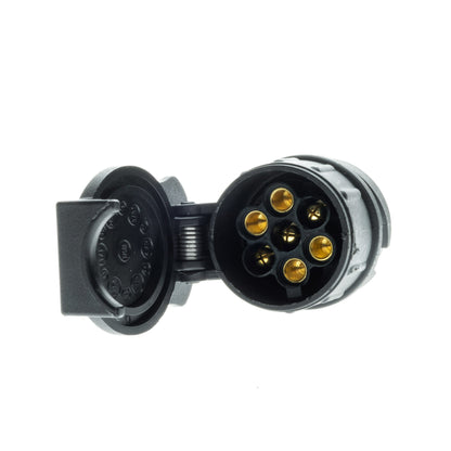 Släpvagnskontakt – Svart – 9V battery – 5,3 x 19,5 x 4 cm – Plast