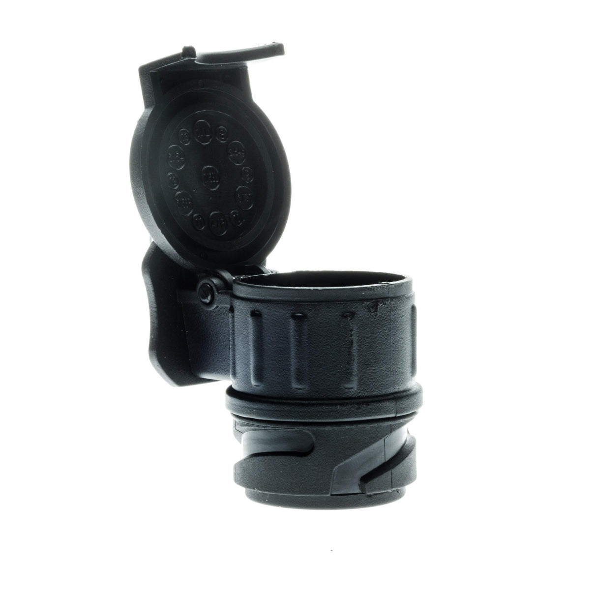 Släpvagnskontakt – Svart – 9V battery – 5,3 x 19,5 x 4 cm – Plast
