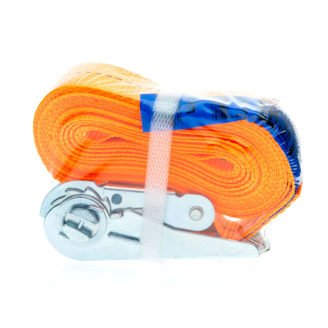 Lastsäkring – Orange – 6 m – 25 mm mm