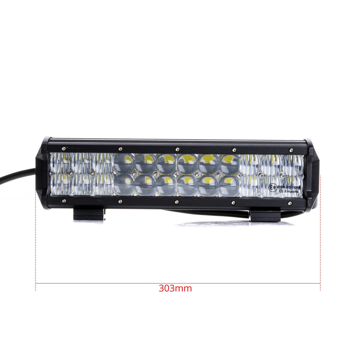 LED-arbetslampa – 120 W – 6000K – 24 LED – 14400 LM – 303 mm