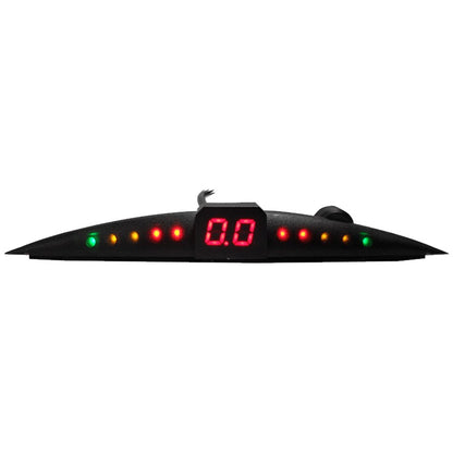 Parkeringssensor med display – Olivgrön – ultraljudssensor – 4 sensorer