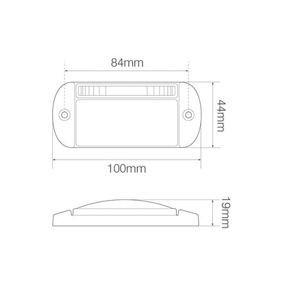 närbild på detaljer och material av Sidomarkeringslampa med integrerad Cat.5 – Indikator – Reflex – LEA