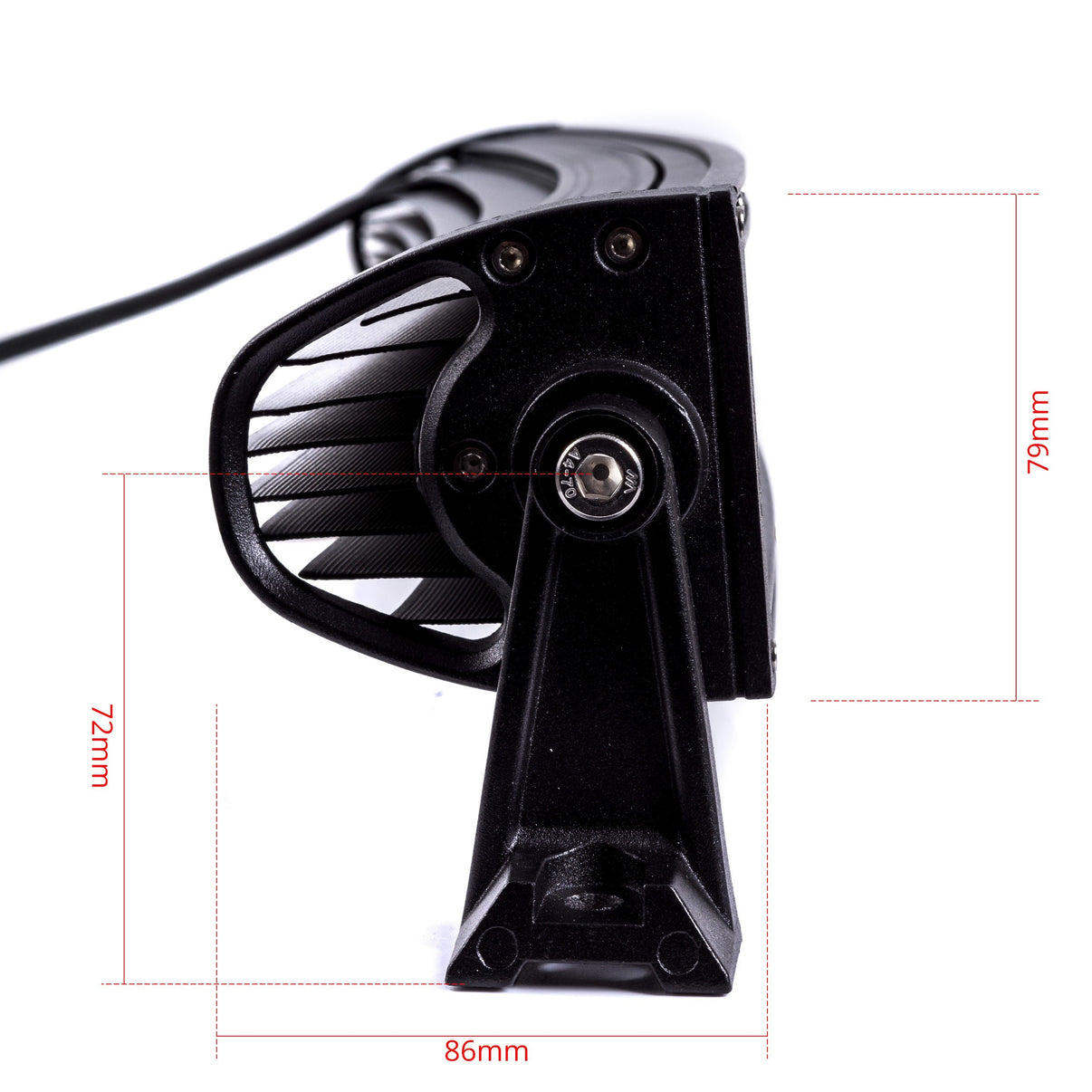 LED-arbetslampa – 180 W – 6000K – 60 LED – 24300 LM – 800 mm