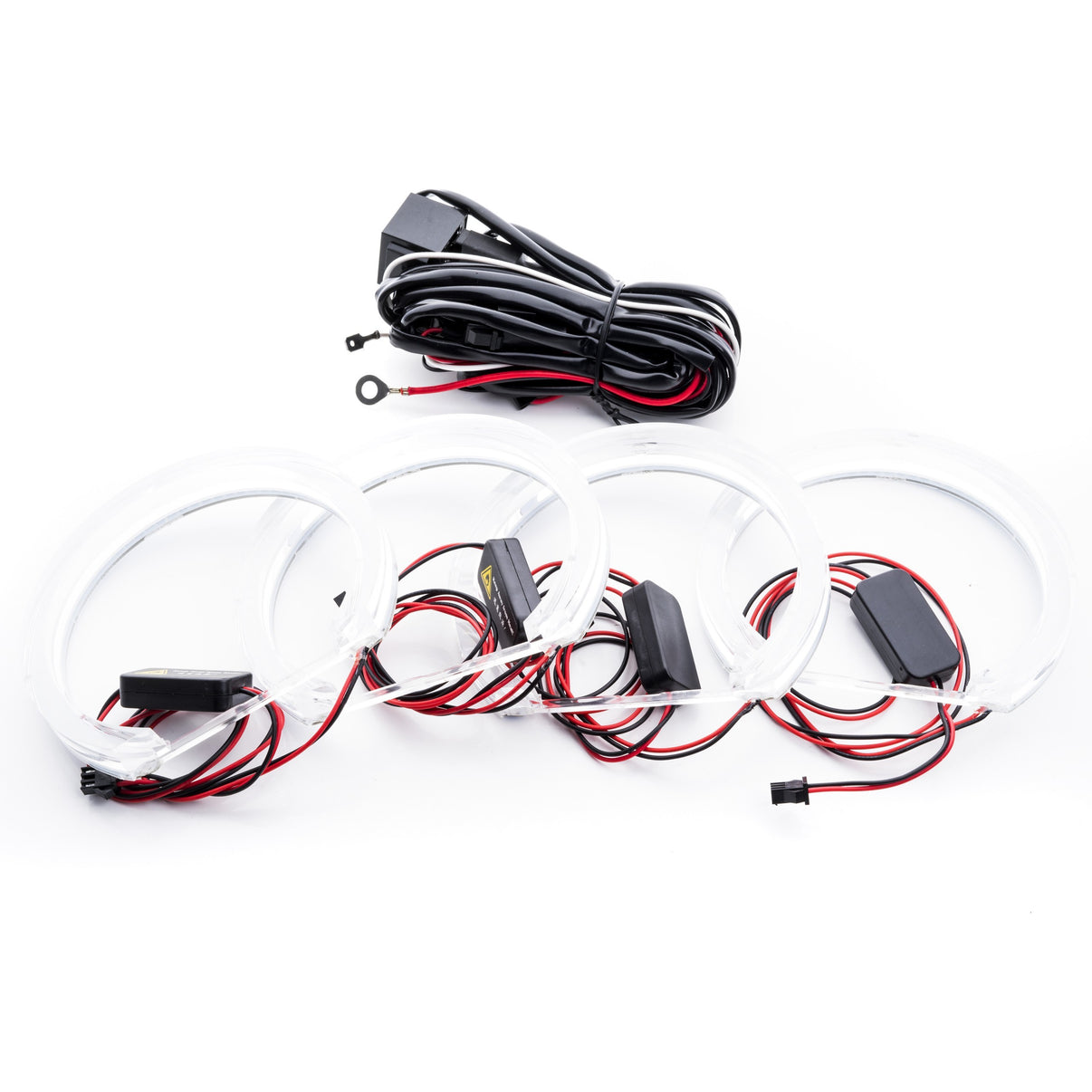 Angel Eyes-belysning BMW 3 E36/3 E46 med Lens m.fl. – 6000K