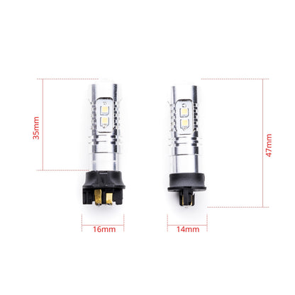 LED-lampa för bil – PW2,1x9,5d4W – WP3.3x14.53 – 6000K – 10 LED – SMD 2323