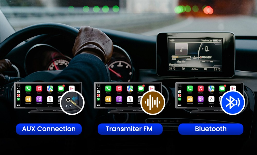 CarPlay- och Android Auto-adapter