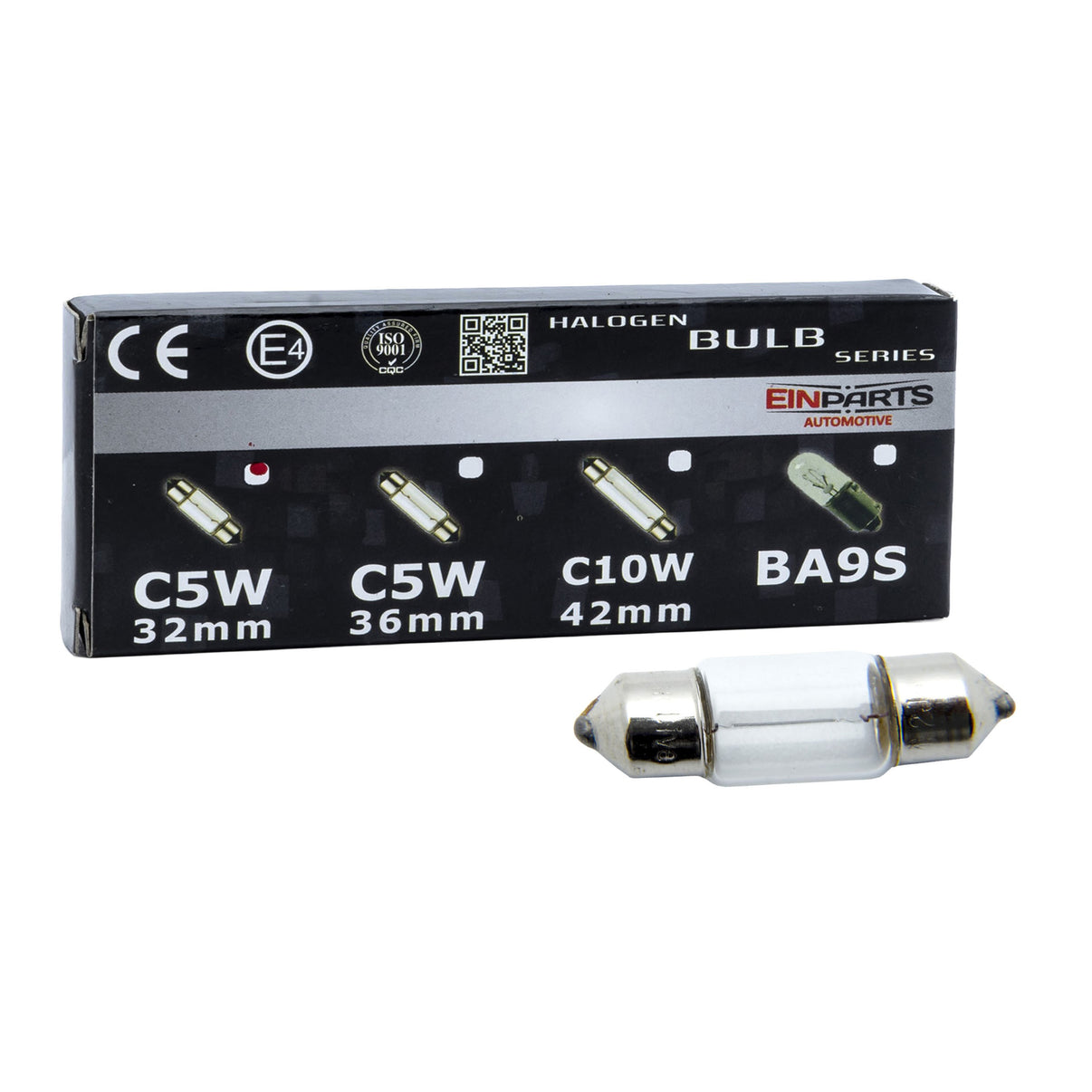 Halogenlampa – C5W – 9V - 16V – 5 W