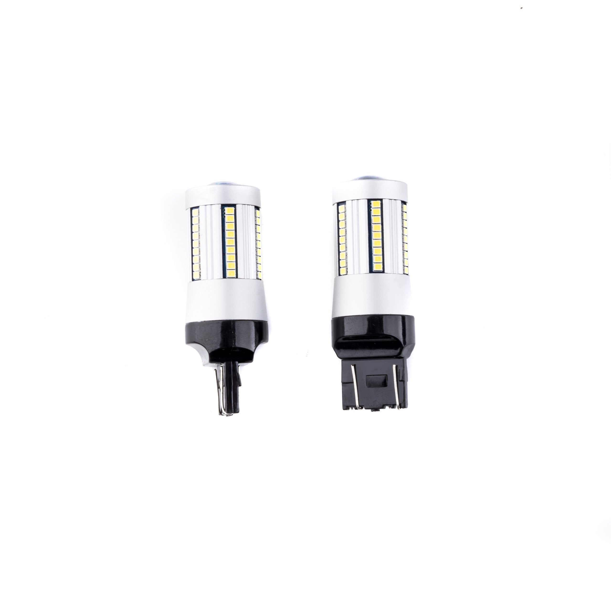 LED-lampa för bil – W2,1x9,5d1/5W – W3x16q – 6000K – 66 LED – SMD 2016 – 2-pack