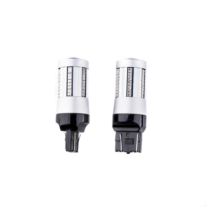 LED-lampa för bil – W2,1x9,5d1/5W – W3x16q – 1000–1500K (Röd) – 66 LED