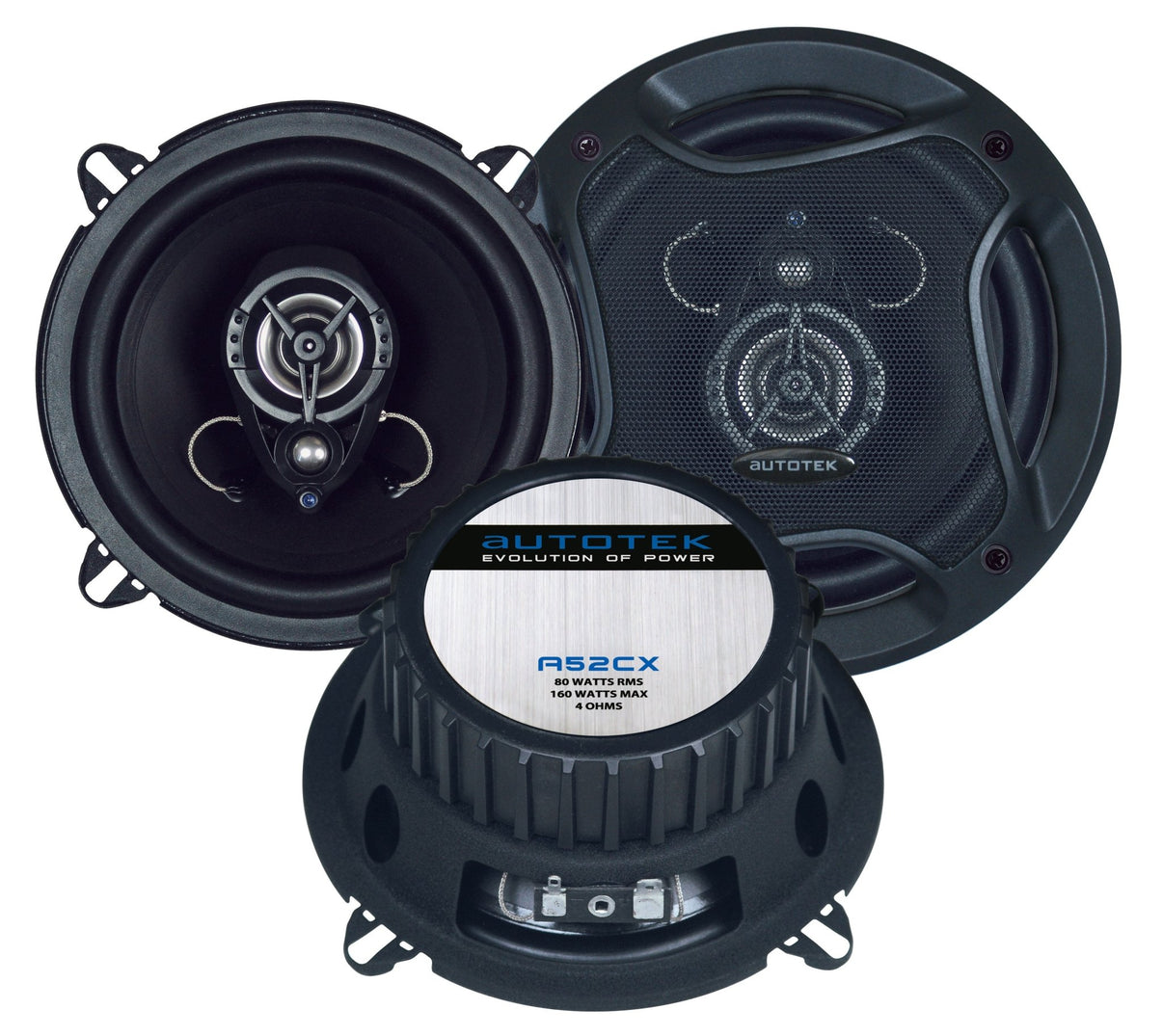 5.25" coaxialhögtalare 160W - Carlevel - Bilhögtalare