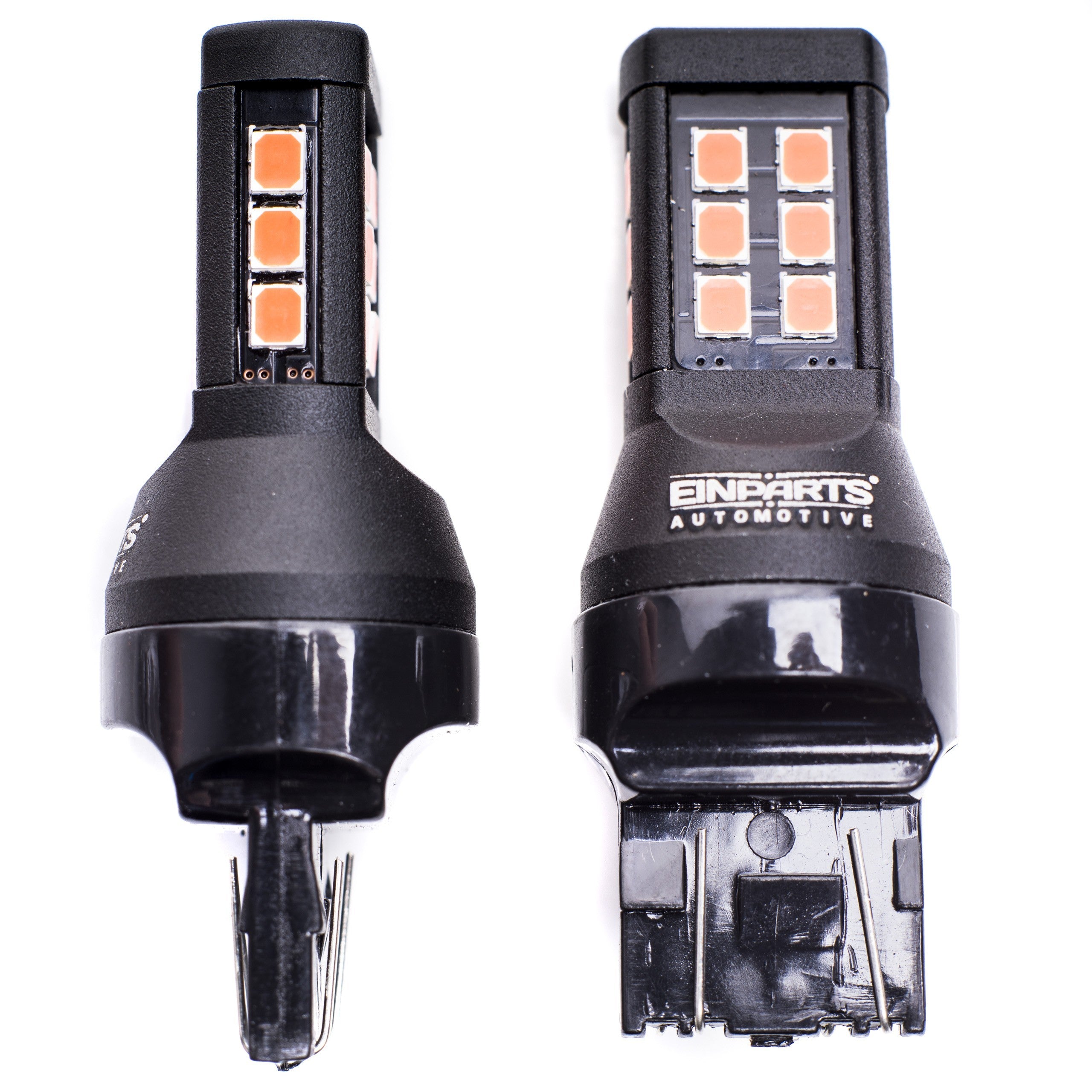 LED-lampa för bil – W2,1x9,5d1/5W – W3x16q – 1000–1500K (Röd) – 21 LED