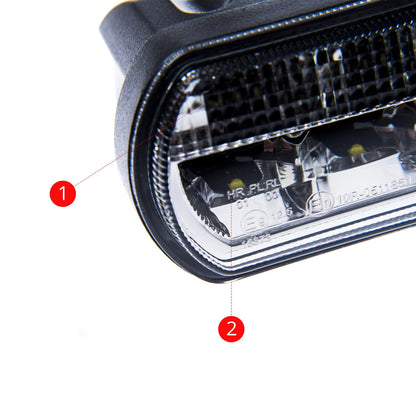 LED-arbetslampa – 100 W – 6000K – 10 LED – 6260 LM – 317 mm – 2-pack