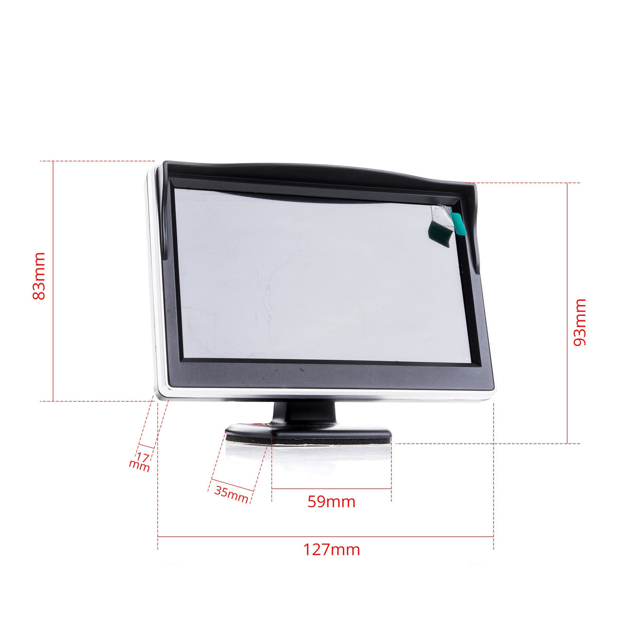 Backkamera – 9V - 16V – 126 mm