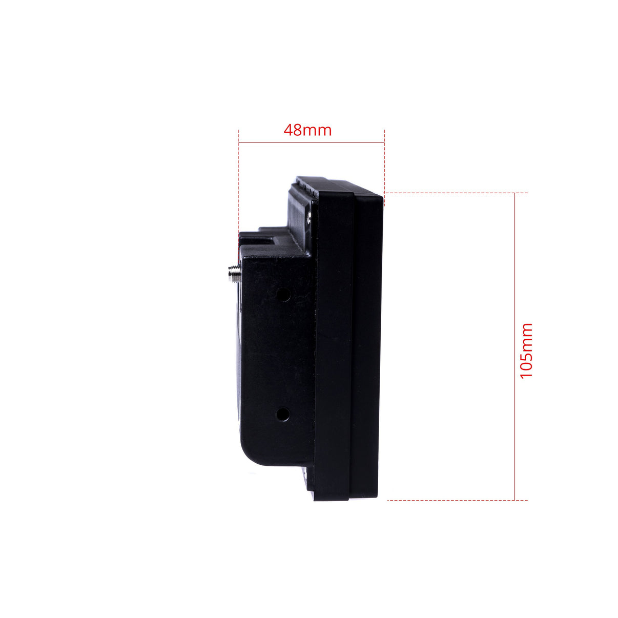 2-DIN-bilstereo – Svart – 45 W – 9V - 16V – 180 mm