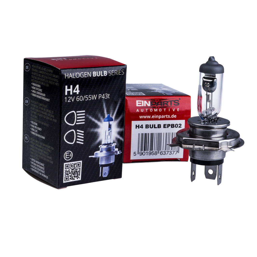 Halogenlampa – H4 – 9V - 16V – 55 W