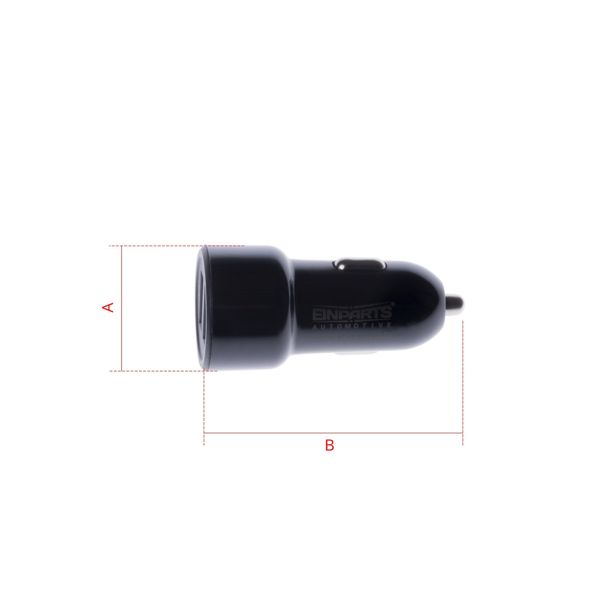 Laddkabel för elbil – Svart – 9V - 32V – 26,3 mm