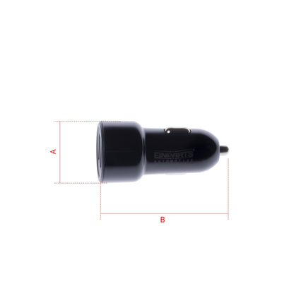 Laddkabel för elbil – Svart – 9V - 32V – 26,3 mm