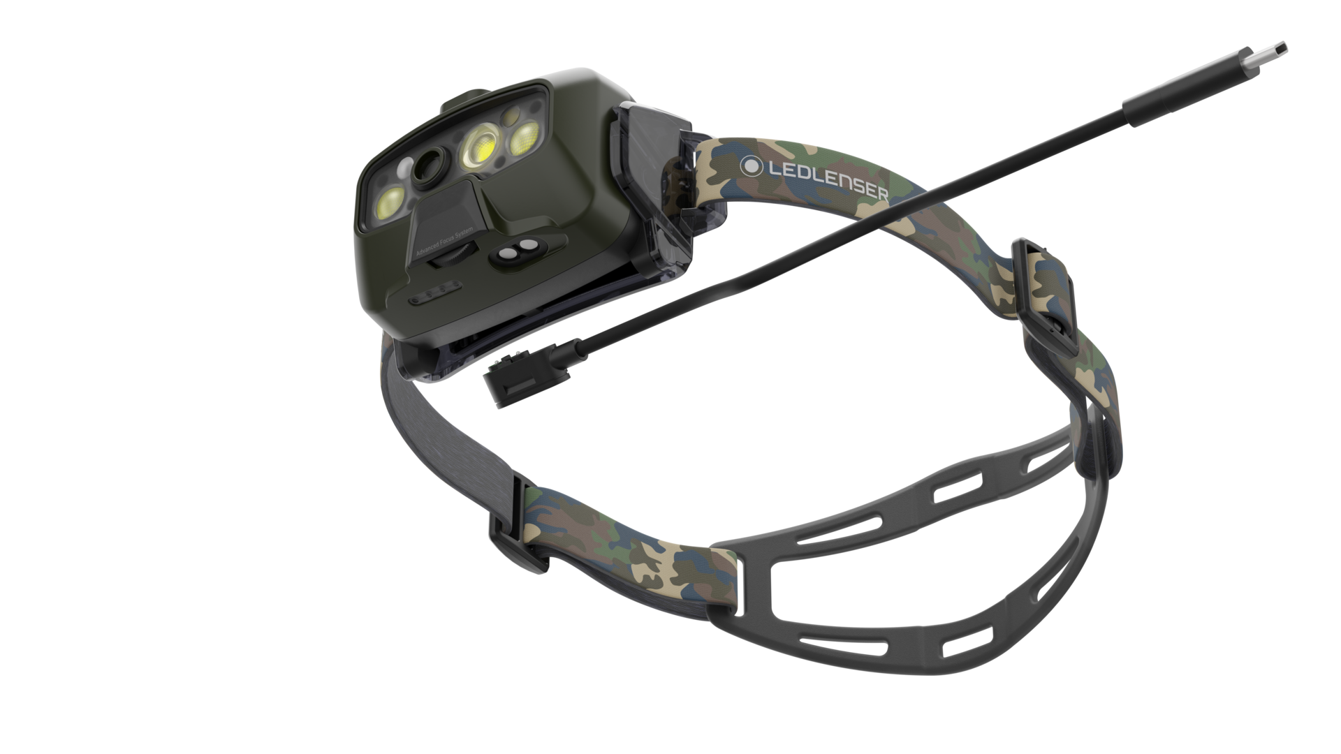 LEDLENSER HF8R Core RGB Camo – förpackning och innehåll | LEDLENSER