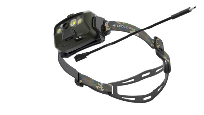 LEDLENSER HF8R Core RGB Camo – förpackning och innehåll | LEDLENSER