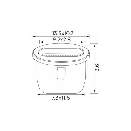 Fästclips – 10-pack