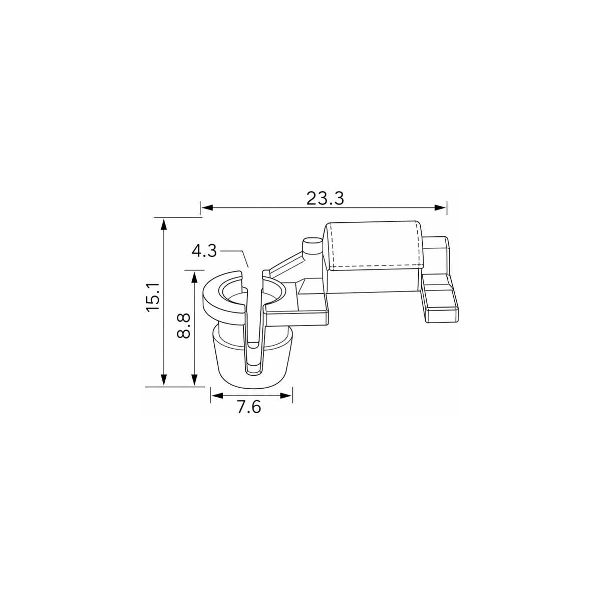 Fästclips – 10-pack