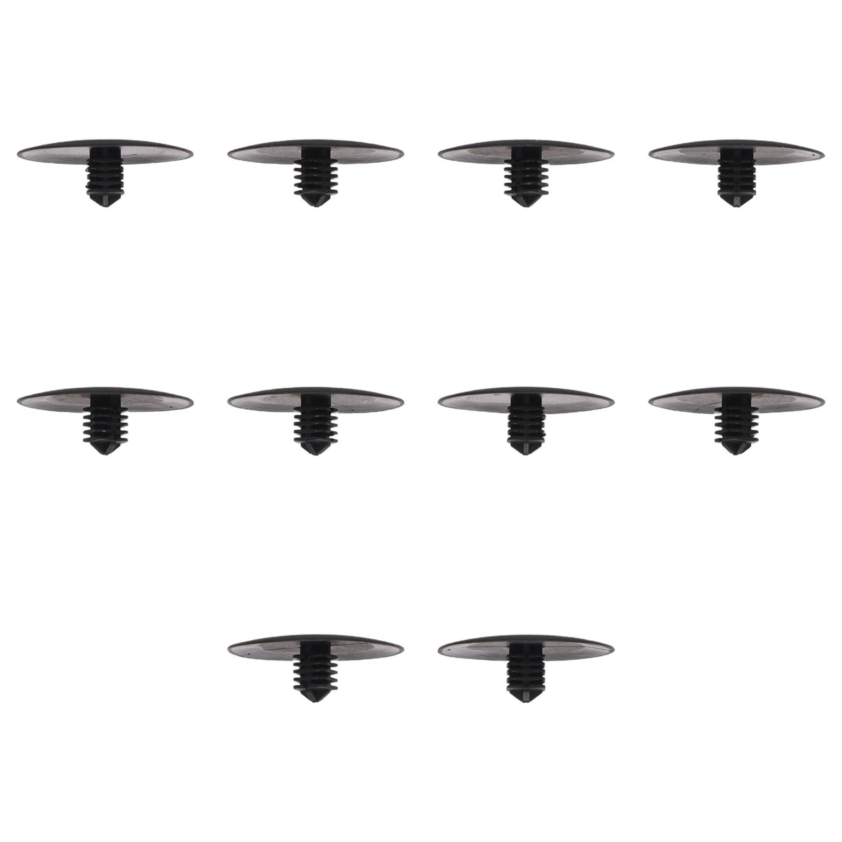 Fästclips – 10-pack – Stabil montering, Fiskbensprofil