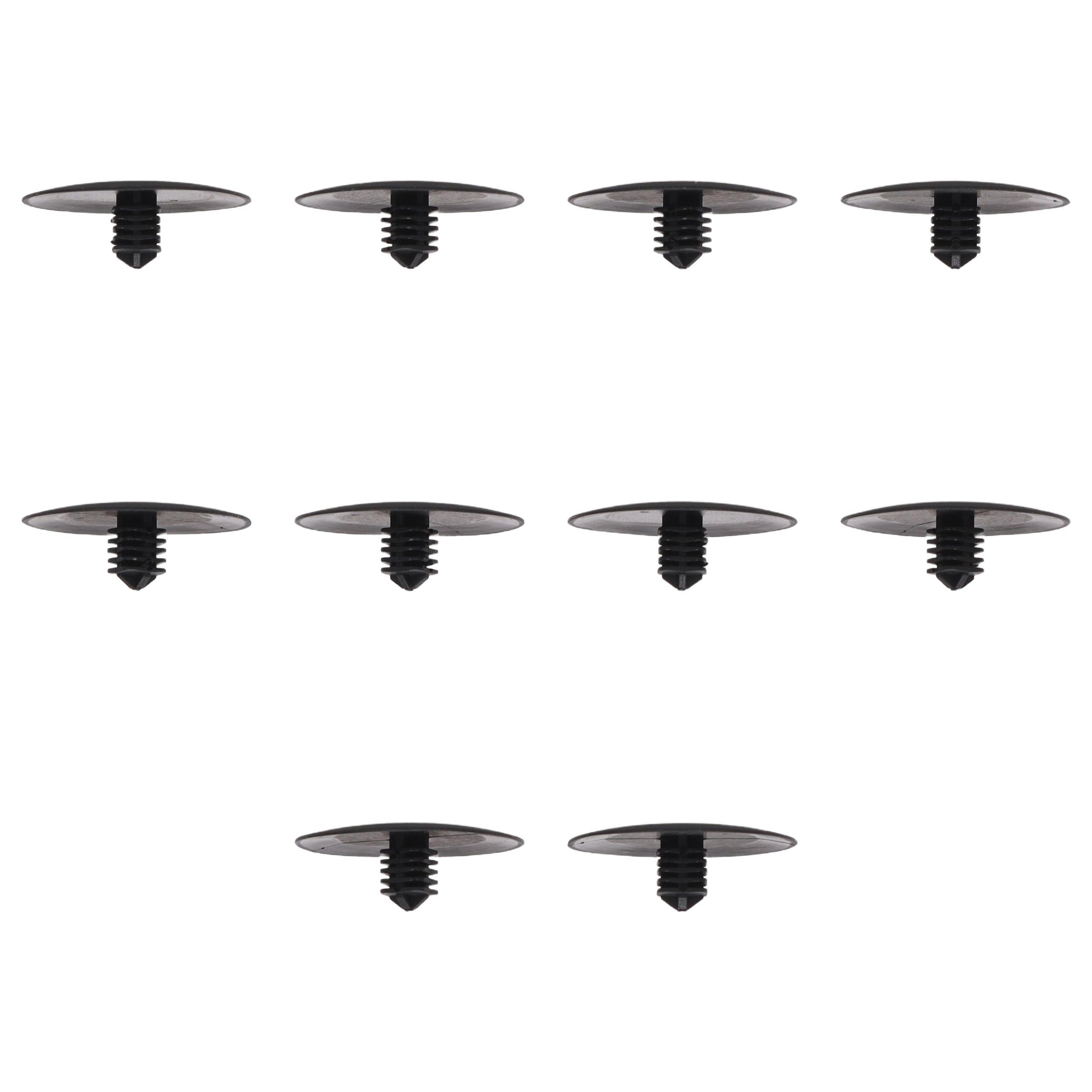 Fästclips – 10-pack – Stabil montering, Fiskbensprofil