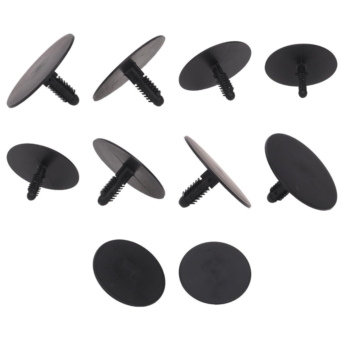 Fästclips – 10-pack – Stabil montering, Fiskbensprofil