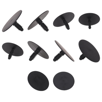 Fästclips – 10-pack – Stabil montering, Fiskbensprofil