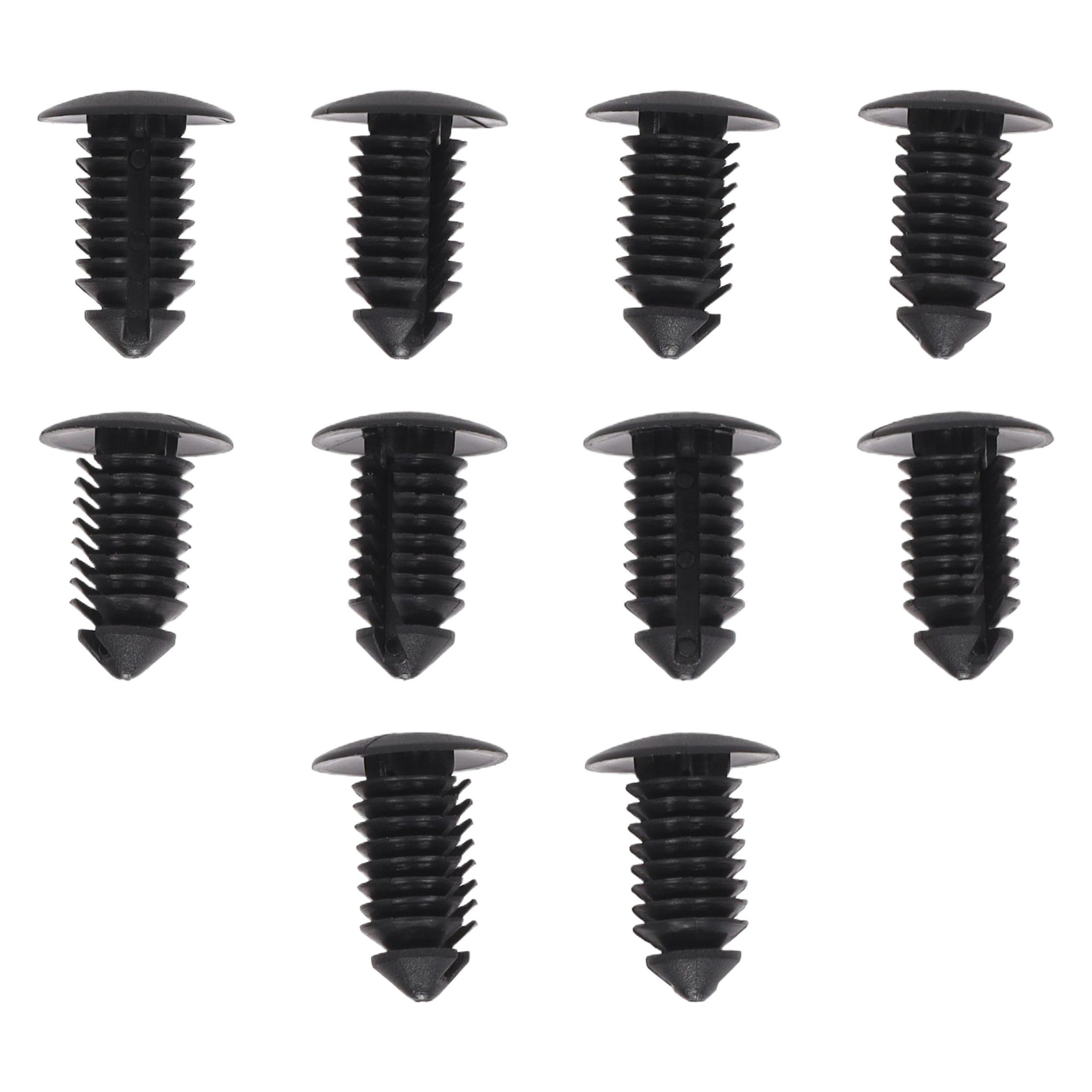 Fästclips – 10-pack – Stabil montering, Fiskbensprofil
