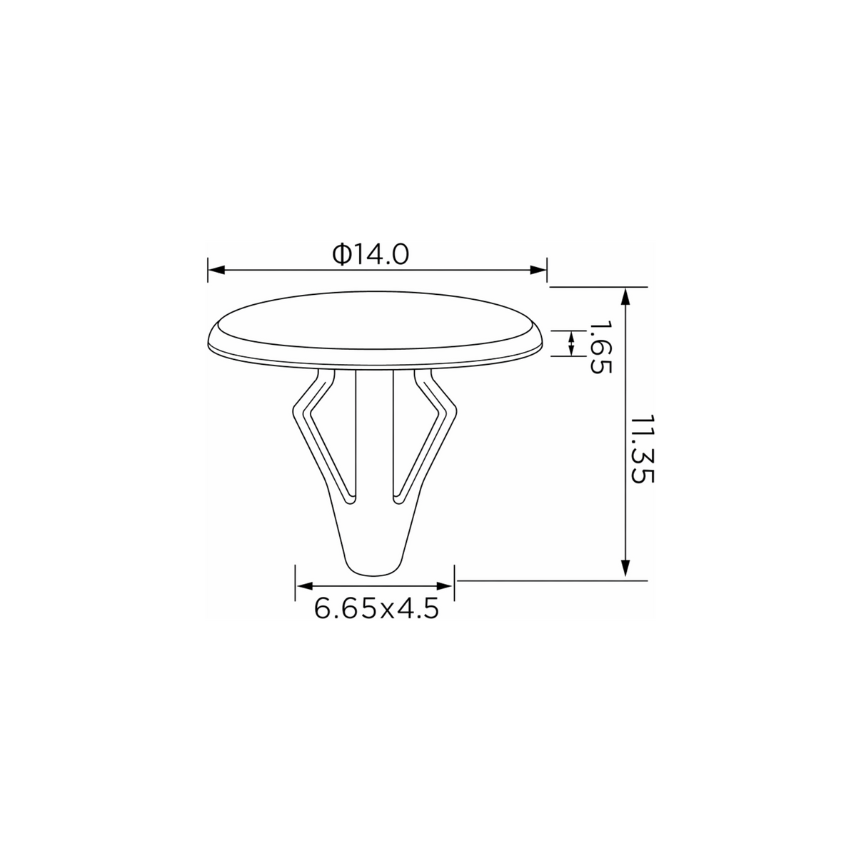 Fästclips – 10-pack