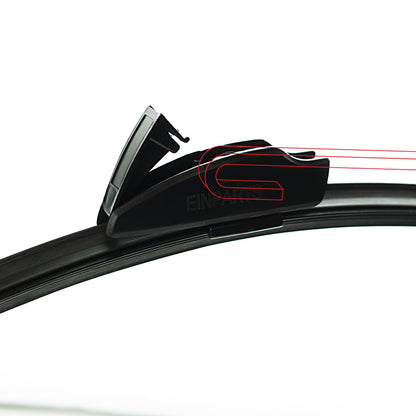 Torkarblad – fram – 400 mm – U-formad