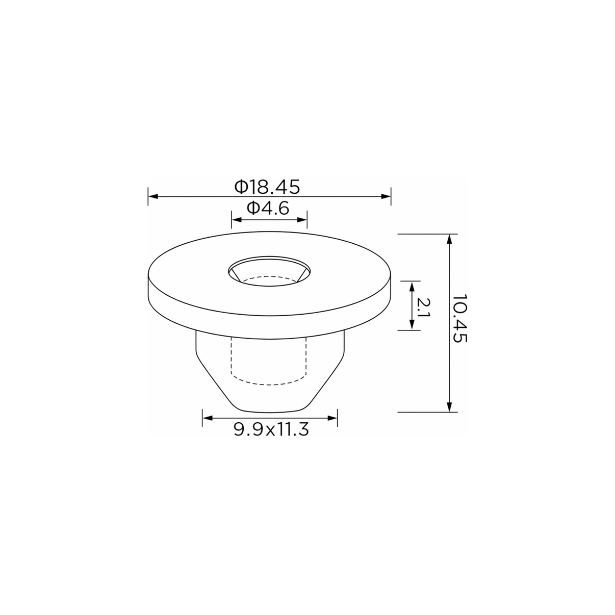 Fästclips Audi A4 B5/A4 B6 – 10-pack