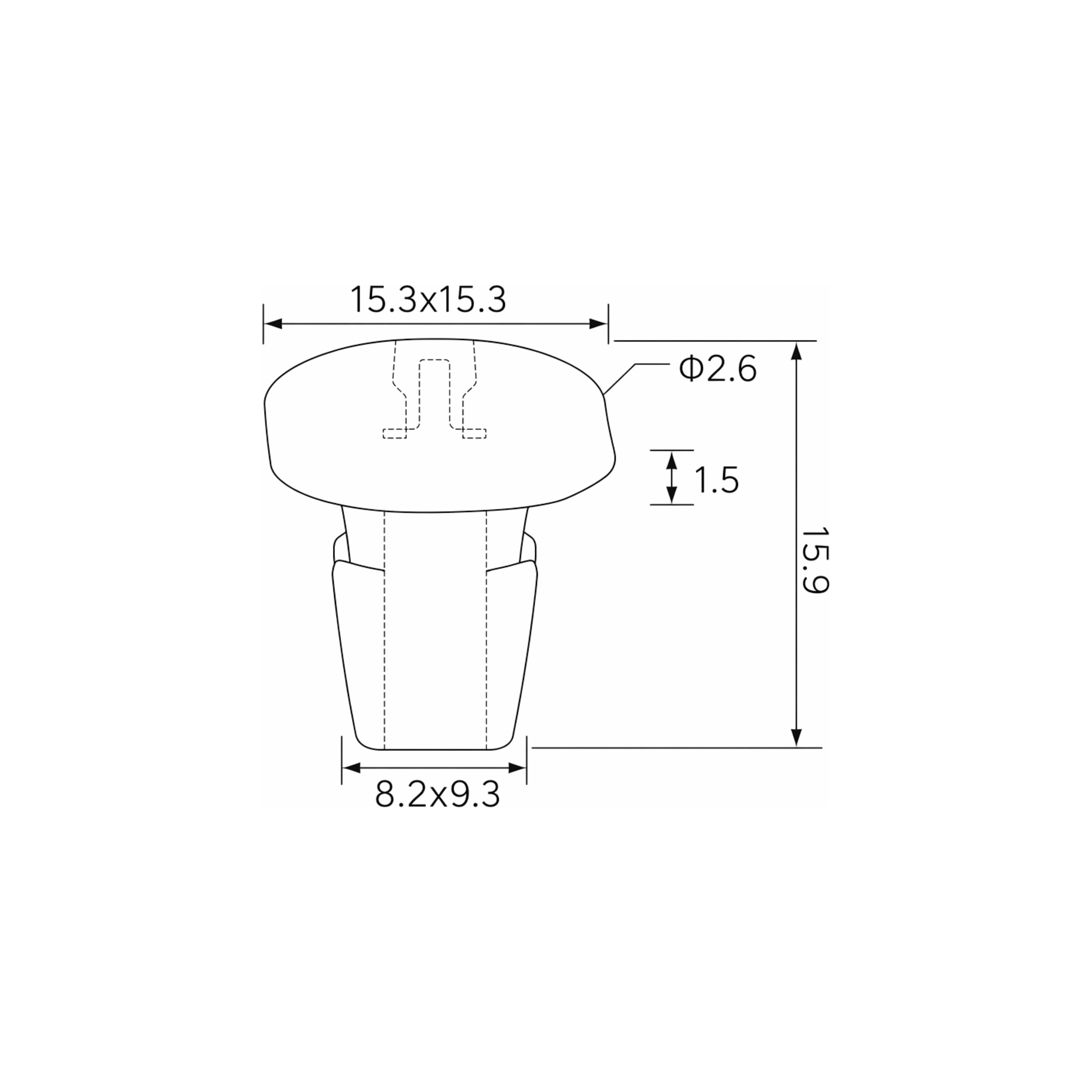 Fästclips – 10-pack