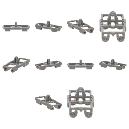 Fästclips – 10-pack – Stabil montering