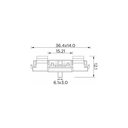Fästclips – 10-pack – Stabil montering